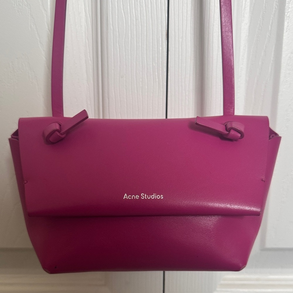 Acne Studios Fuchsia Micro Crossbody Bag